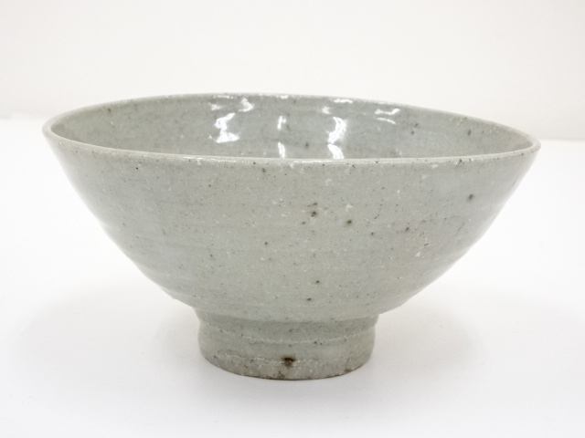 灰釉 茶碗 茶道具 古美術 古道具 アンティーク 道具 ] - 道具 目黒威徳造 灰釉茶碗（共箱） | ネットショップ圭